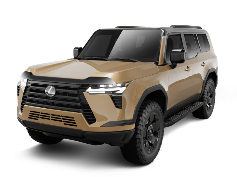 Lexus GX550 Hood Deflector - Husky Liners - Aeroskin - Smoke - `24-`26